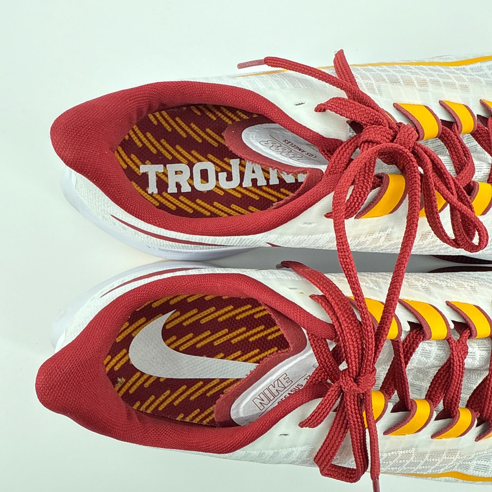 Nike Zoom Pegasus 37 USC Trojans Running Shoes Men's Size 10.5 CZ5396-100 - Picture 6 of 11